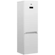 Холодильник с морозильником Beko RCNK310E20VW белый
