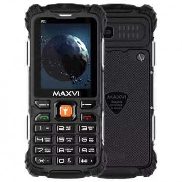 Сотовый телефон Maxvi R1 черный