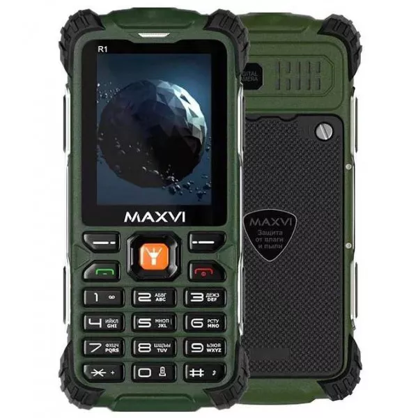 Сотовый телефон Maxvi R1 зеленый