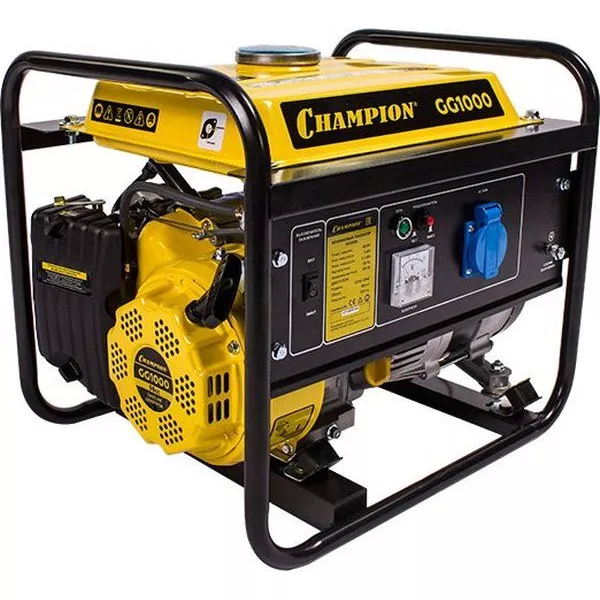 Генератор CHAMPION GG1000 1/1,1кВт 2,6лс 6л 23кг