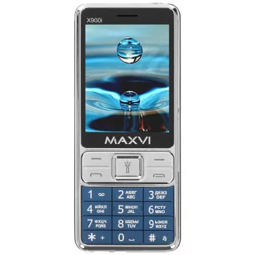 Сотовый телефон Maxvi X900i синий