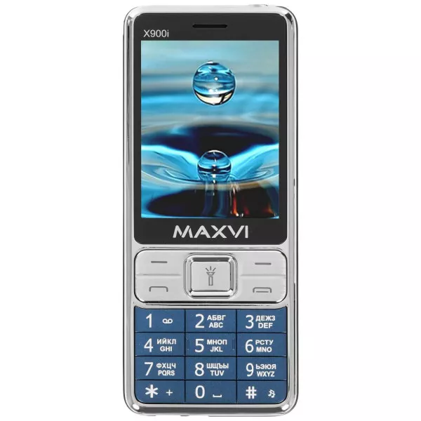Сотовый телефон Maxvi X900i синий 