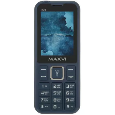 Сотовый телефон Maxvi K21 черный