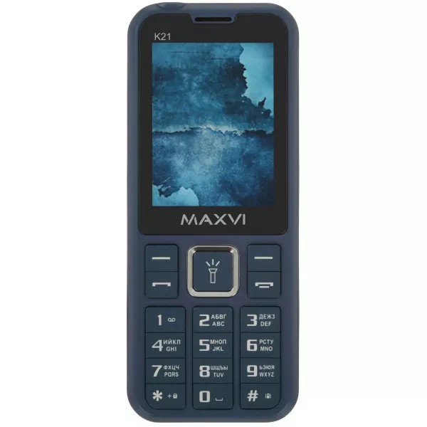Сотовый телефон Maxvi K21 черный