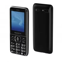 Сотовый телефон Maxvi P21 черный
