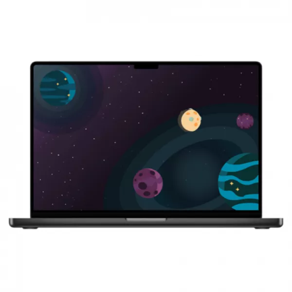 Ноутбук Apple MacBook Pro (Z1AF000ME) 16-inch M3 with 12-core CPU, GPU/18GB/1TB SSD Space Black/RU