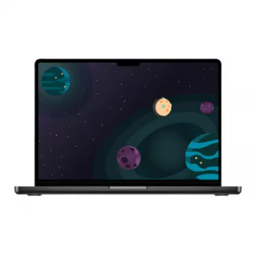 Ноутбук APPLE MacBook Pro 14 (MRX53 RUSG) M3 Max/36Gb/1Tb SSD/MacOS/Space Black/нужен переходник на EU