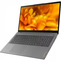 Ноутбук Lenovo IdeaPad 3 15IAU7 Core i3 1215U 8Gb SSD256Gb Intel UHD Graphics 15.6" IPS FHD (1920x1080) noOS grey WiFi BT Cam (82RK00PGRK)