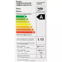 Стиральная машина BEKO WRE 6512 BWW