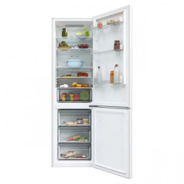 Холодильник с морозильником Candy CCRN 6200W белый 