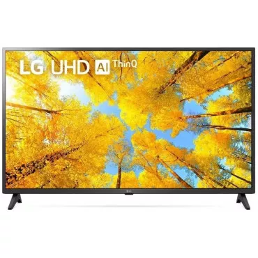 Телевизор LG 43UQ75006LF.ARUB черный