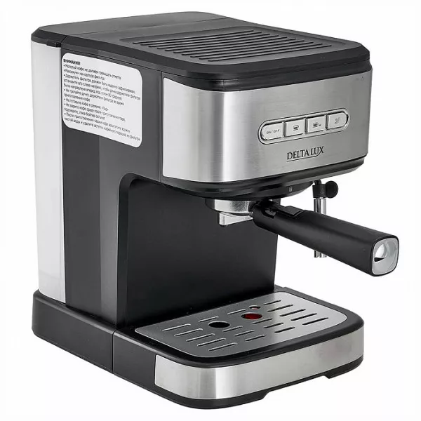 Кофеварка DELTA LUX DE-2003 черная 