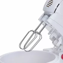 Миксер с чашей DELTA LUX DL-5071C белый с розовым