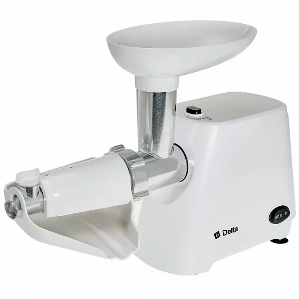 Мясорубка электрическая DELTA DL-6101M белая