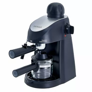 Кофеварка DELTA LUX DL-8150К рожковая черная