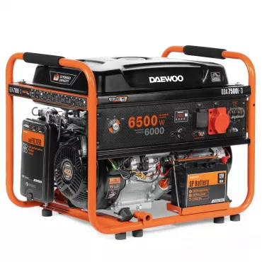Генератор бензиновый DAEWOO GDA 7500E-3