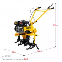 Бензиновый мотоблок STEHER GT-430L без колес