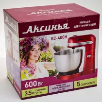 Миксер Аксинья КС-400Н красный