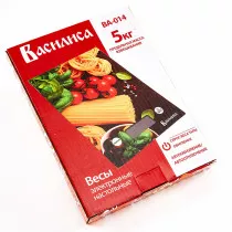 Весы электронные настольные 5 кг ВАСИЛИСА ВА-014 Итальянская кухня