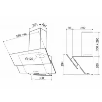 Кухонная вытяжка HOLT HT-RH-016 60 белая