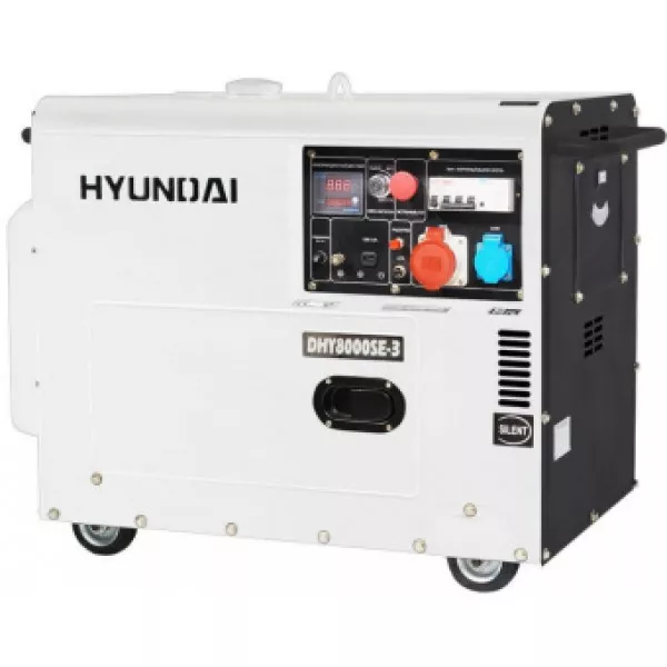 Генератор Hyundai DHY 8000SE 6.5кВт