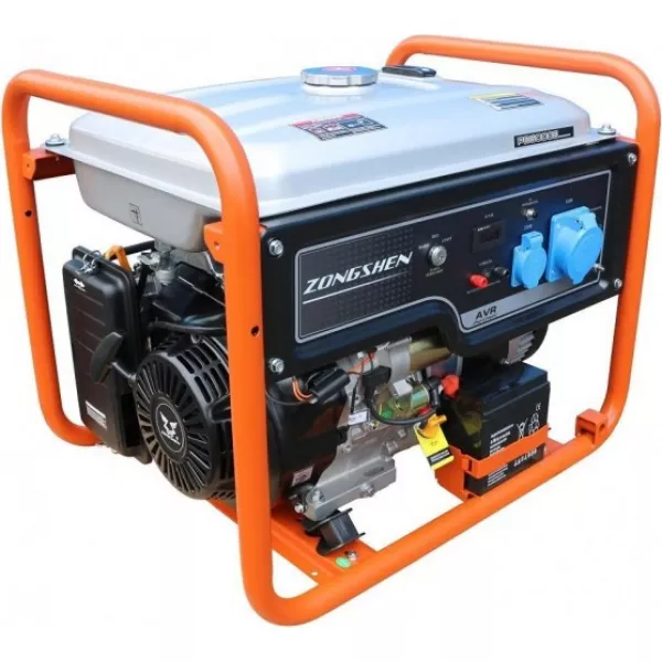 Генератор бензиновый Zongshen PB 6000 E 1T90DF604