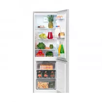 Холодильник с морозильником Beko RCNK270K20S серебристый