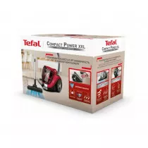 Пылесос TEFAL TW4853EA, черный/красный