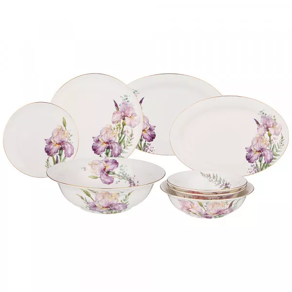 СЕРВИЗ ОБЕДЕННЫЙ LEFARD "IRISES" НА 6 ПЕР. 23 ПР. 590-471