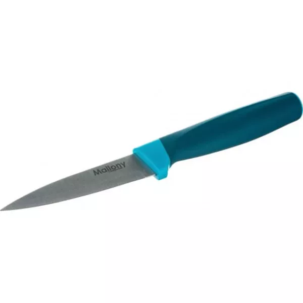 Нож с рукояткой софт-тач VELUTTO MAL-04VEL для овощей, 8,5 см. 005527-SK 