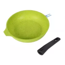 Сковорода 26 см со съемной ручкой, АП линия "Trendy style" (Lime) 261tsl