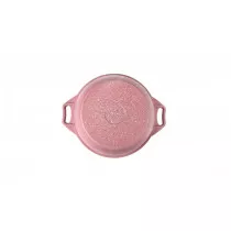 Кастрюля 3л со стеклянной крышкой,АП линия "Trendy style" (rose) к31tsr