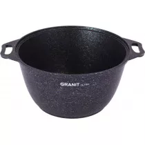 Кастрюля 4л со стекл. крышкой, АП линия "Granit ultra" (Blue) кгг42а