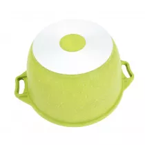 Кастрюля 4л со стеклянной крышкой, АП линия "Trendy style" (Lime)  к41tsl