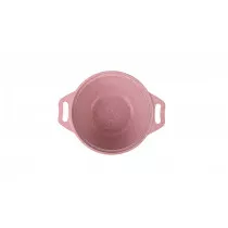 Кастрюля 1л со стеклянной крышкой,АП линия "Trendy style" (rose)  к11tsr