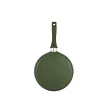 Сковорода блинная 24 см с ручкой, АП линия "Trendy style" (Malachite) сб240tsml