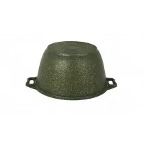 Кастрюля 6л со стеклянной крышкой, АП линия "Trendy style" (Malachite) к61tsml