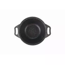 Кастрюля 1л со стекл. крышкой, АП линия "Granit ultra" (Blue) кгг12а