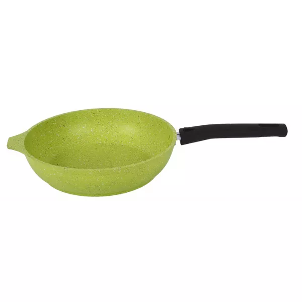 Сковорода 24 см с ручкой, АП линия "Trendy style" (Lime) 240tsl