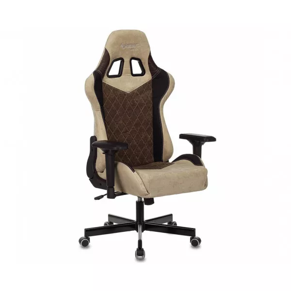 Игровое кресло Бюрократ VIKING 7 KNIGHT Fabric Brown 