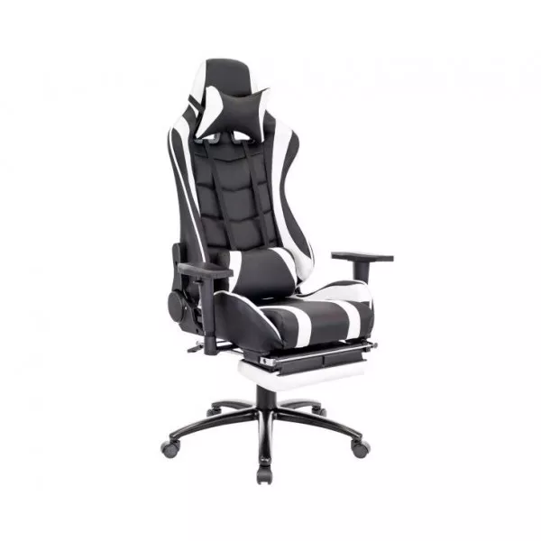 Кресло игровое с подставкой для ног EVERPROF LOTUS S1 белый 