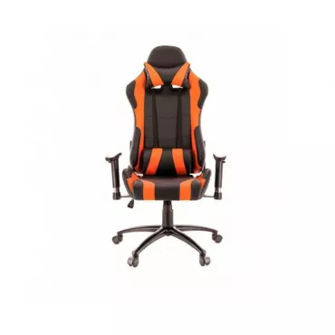 Кресло EVERPROF Lotus S2 чёрный с оранжевым