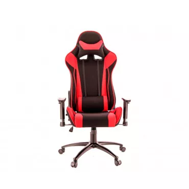 Кресло EVERPROF Lotus S4 ткань чёрный с красным