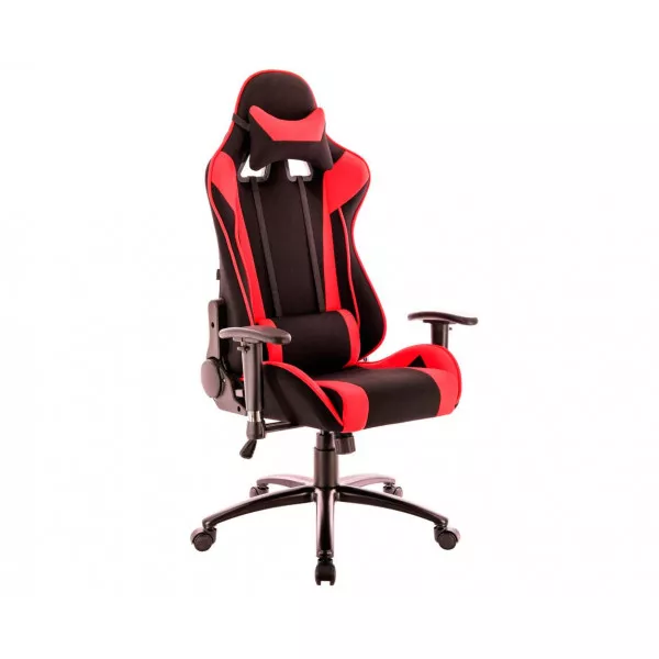 Кресло EVERPROF Lotus S4 ткань чёрный с красным 