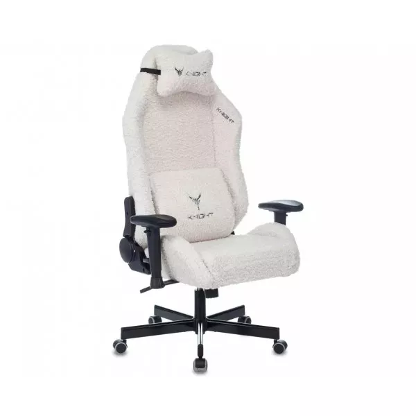 Кресло игровое Бюрократ KNIGHT T1 MILK