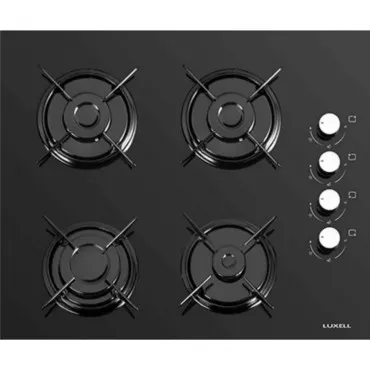 Варочная поверхность газовая Luxell LX-40TAHDF черн.