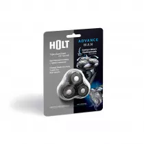 Бритвенная головка с тремя лезвиями HOLT HT-TSH-001