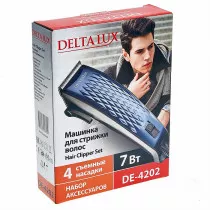 Машинка для стрижки волос DELTA LUX DE-4202 синяя