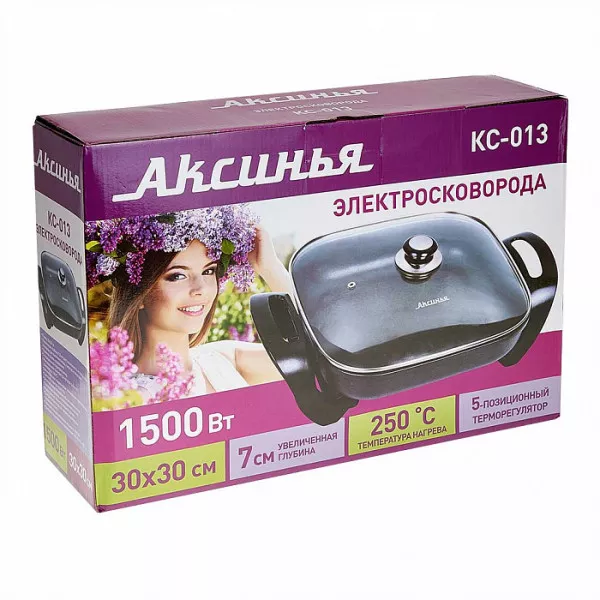 Электросковорода 1500 Вт АКСИНЬЯ КС-013 