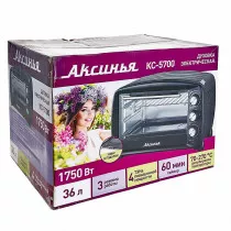 Духовка электрическая АКСИНЬЯ КС-5700 черная